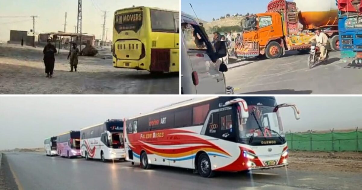 بلوچستان بھر میں پہیہ جام ہڑتال، قومی شاہراہوں پر سناٹا