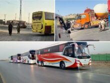 بلوچستان بھر میں پہیہ جام ہڑتال، قومی شاہراہوں پر سناٹا