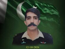 کوئٹہ میں پاک فوج کا مشاق تربیتی طیارہ گر کر تباہ، دونوں پائلٹس شہید
